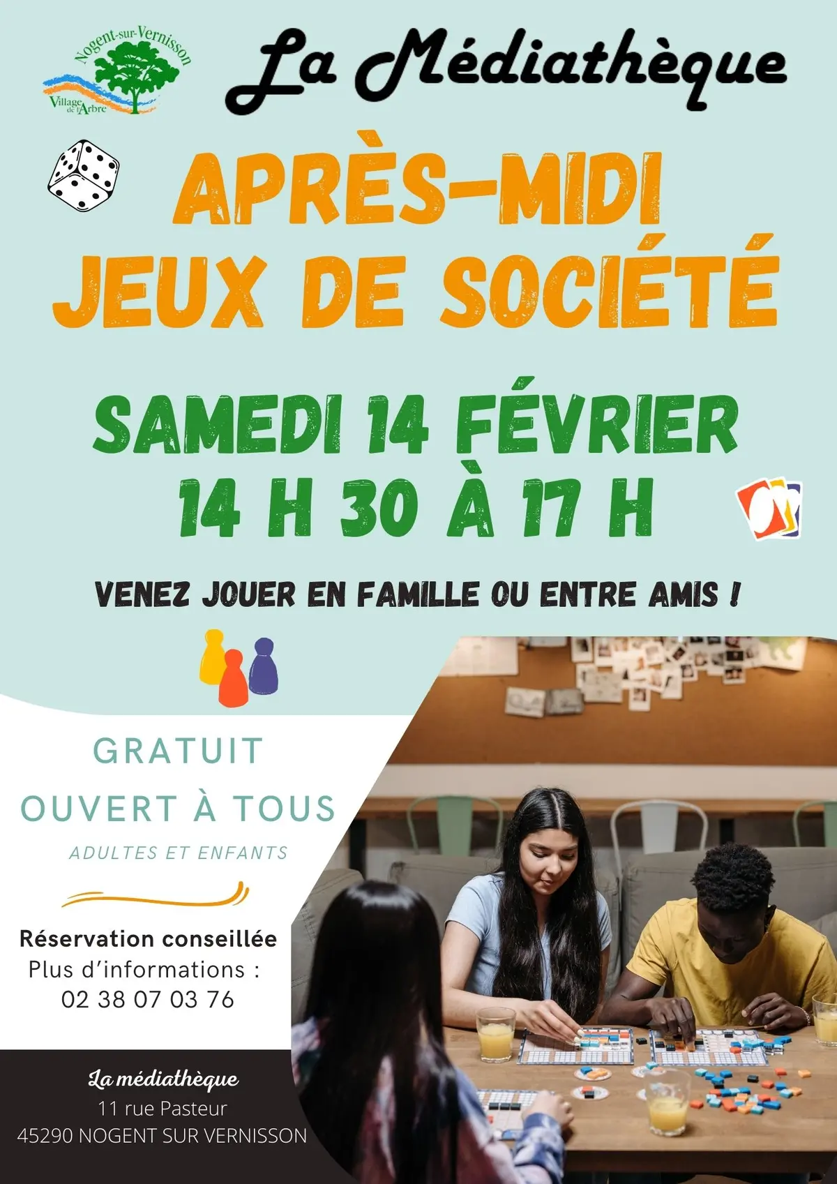 Après-midi jeux de société