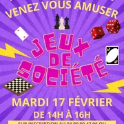 Après-midi jeux de société