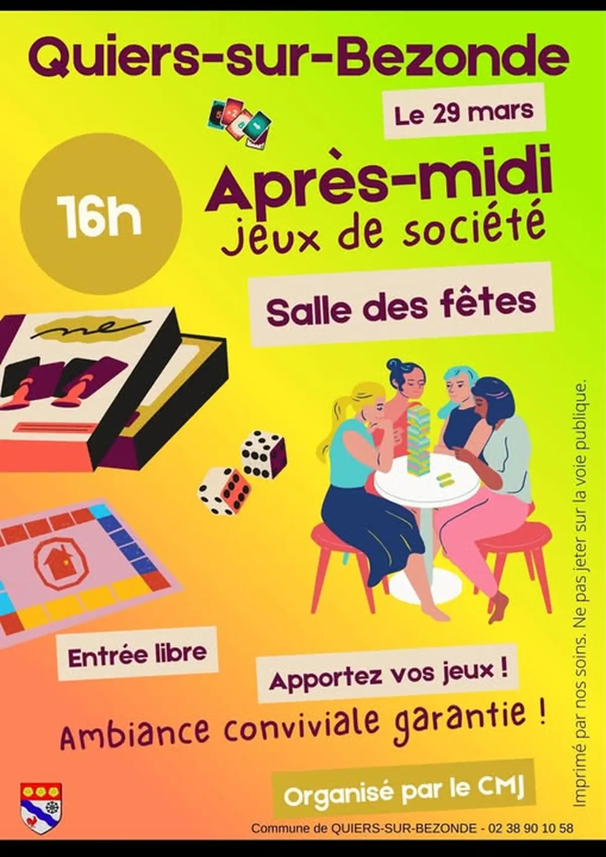 Après-midi jeux de société