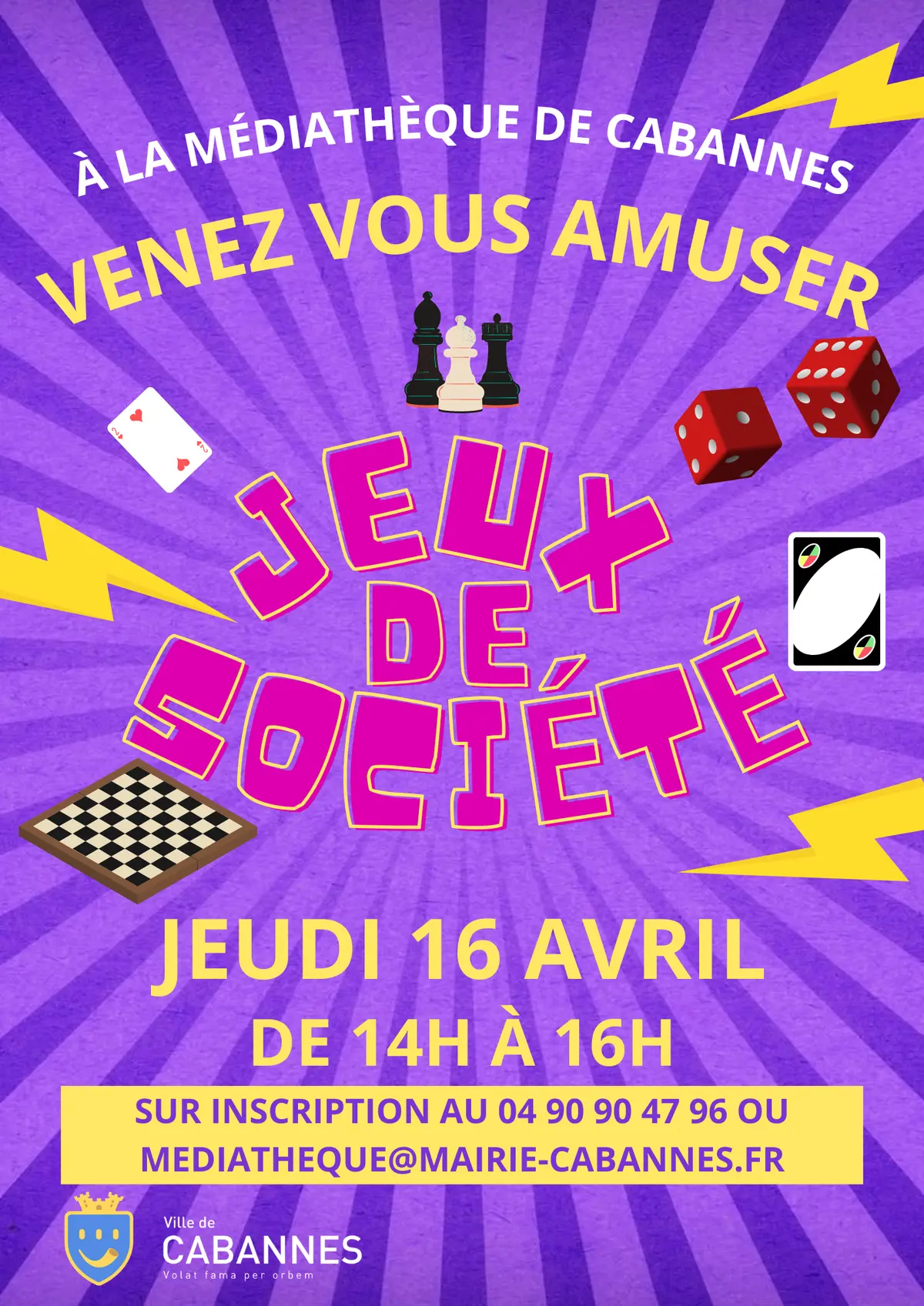 Après-midi jeux de société