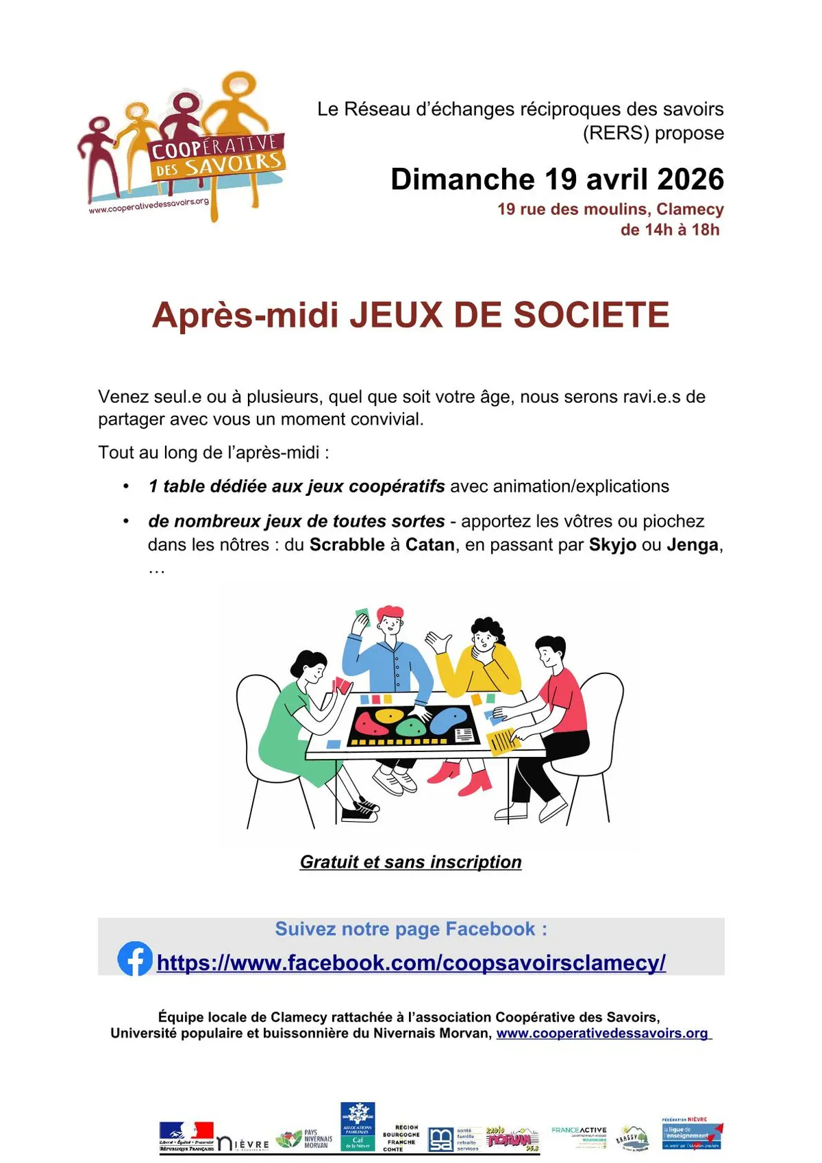 Après-midi jeux de société