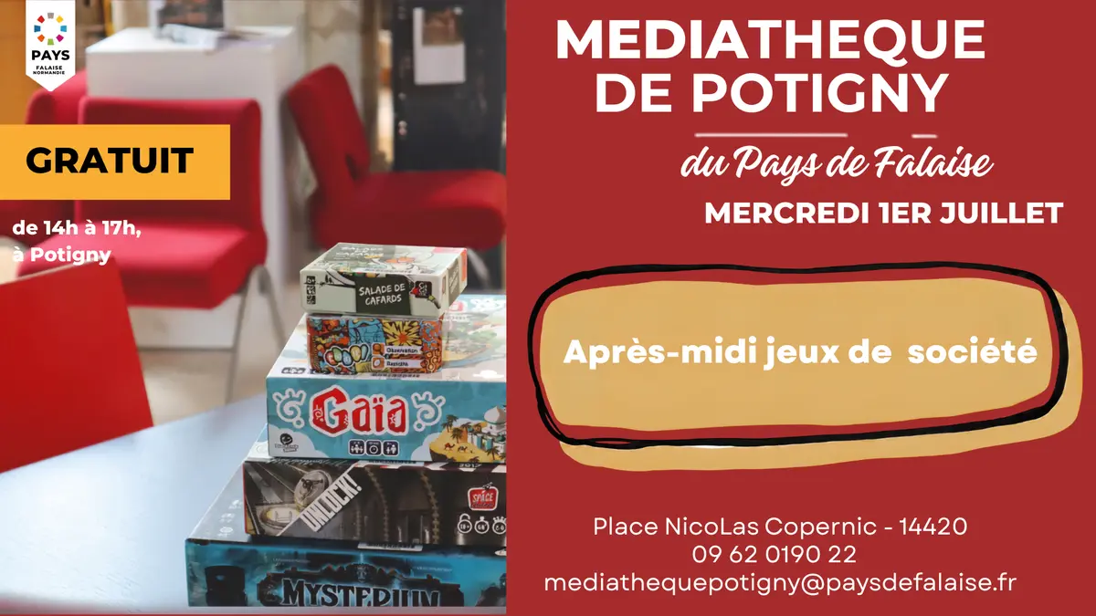 Après-midi jeux de société : autour du jeu