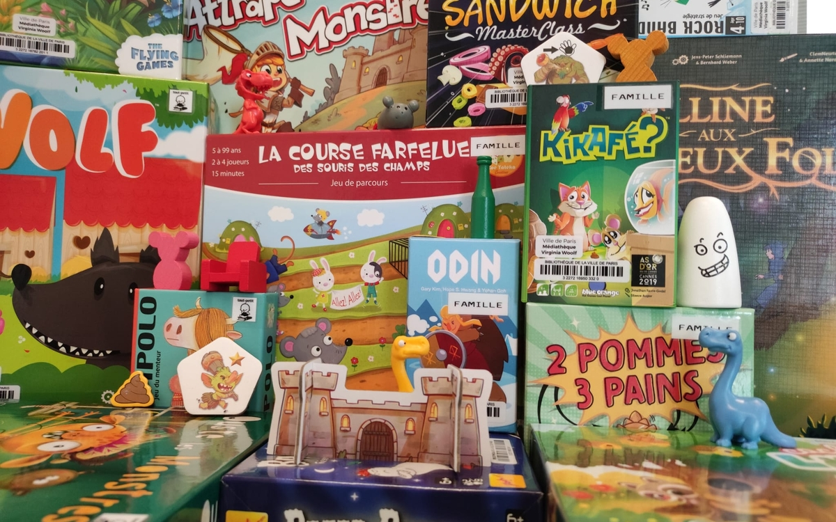 Après-midi jeux de société en famille (à partir de 6 ans)