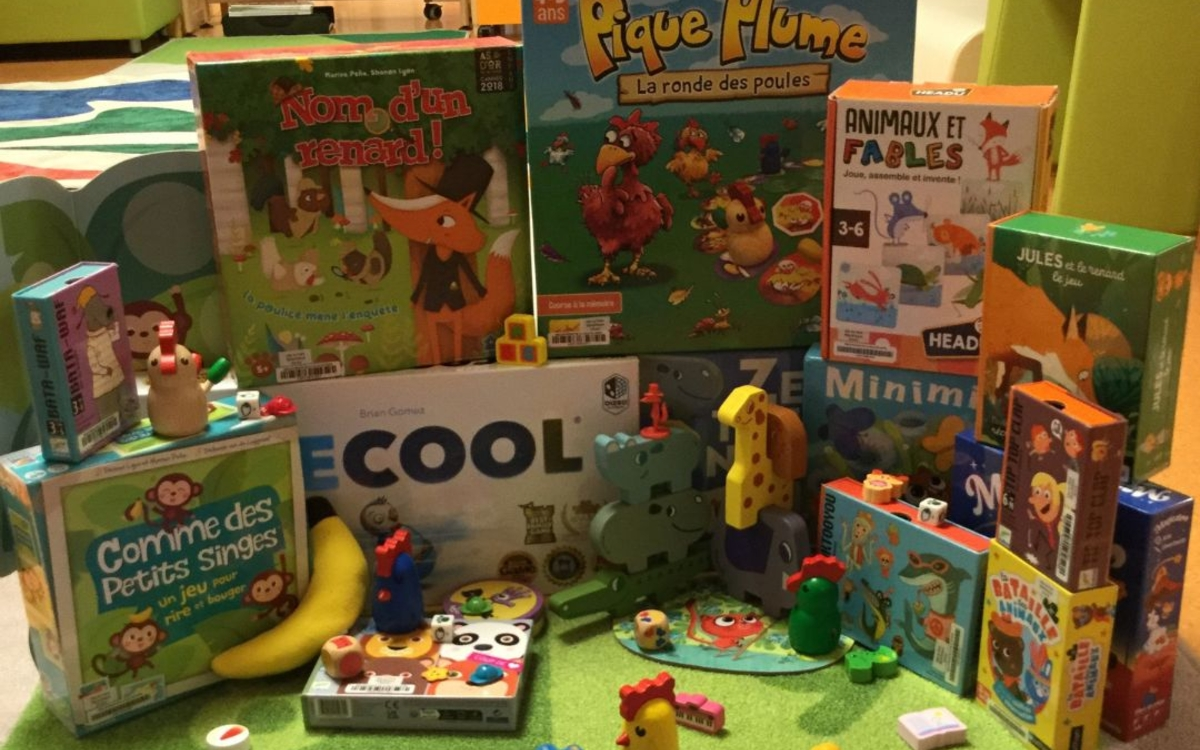 Après-midi jeux de société pour les enfants !