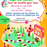 Après-midi jeux de société pour tous à Menou