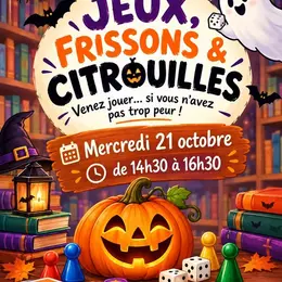 Après-midi jeux de société spécial Halloween !