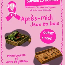 Après-midi Jeux en bois