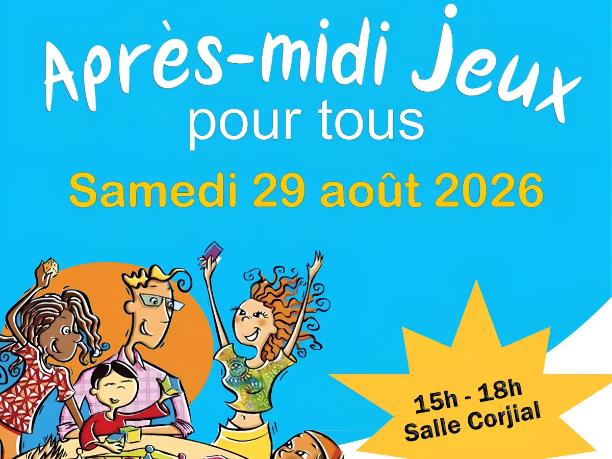 Après-midi jeux pour tous