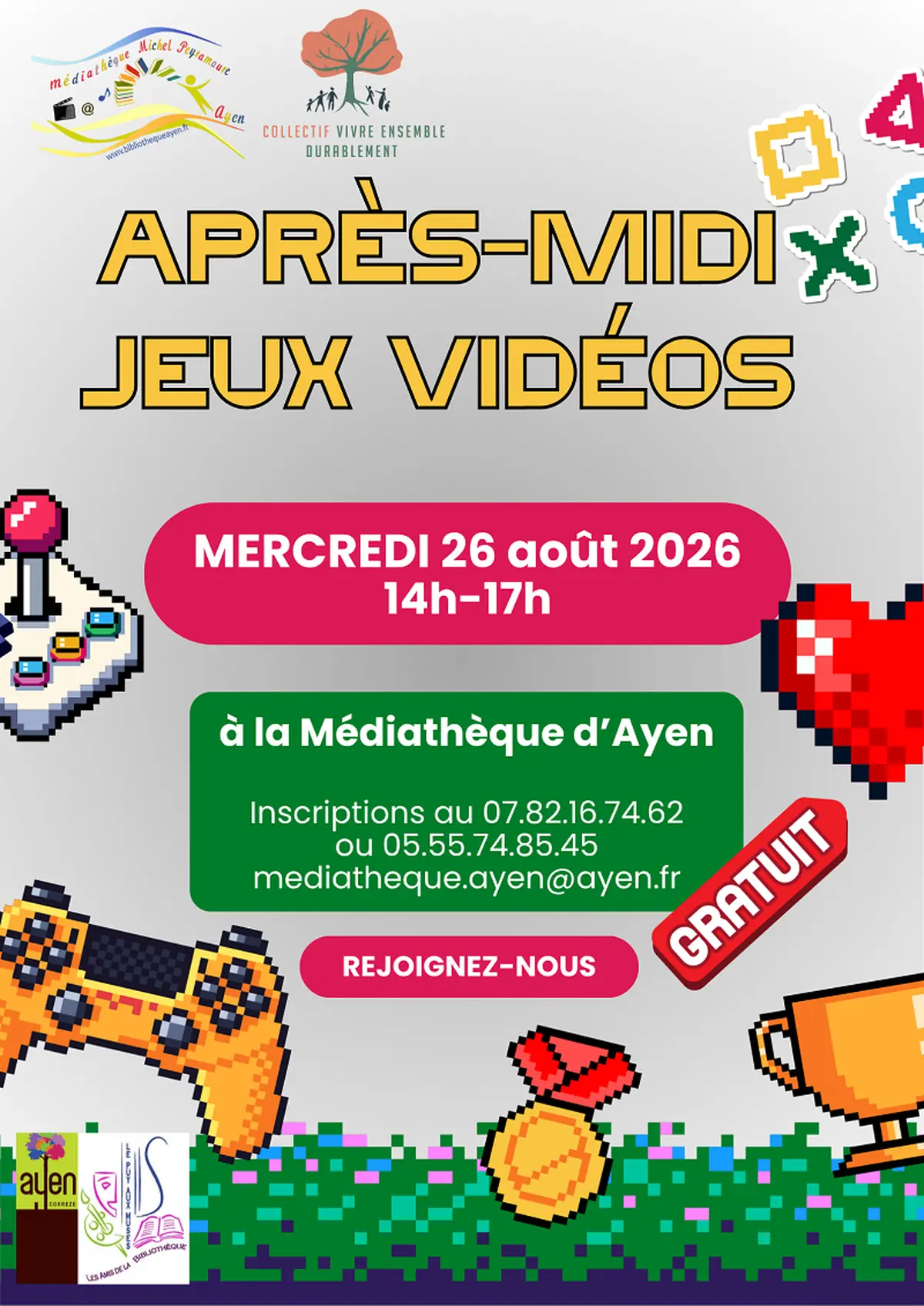 Après-midi jeux vidéos