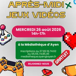 Après-midi jeux vidéos