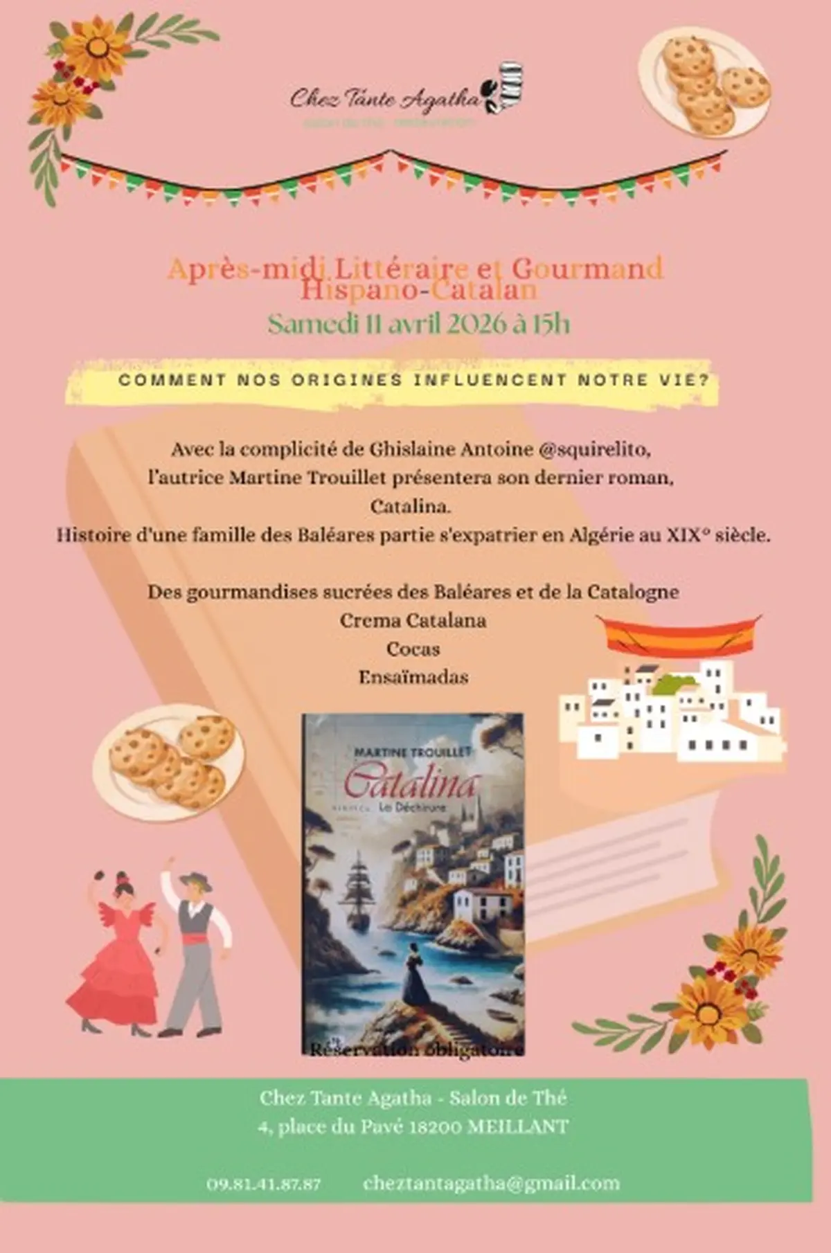 Après-midi littéraire et gourmand hispano-catalan