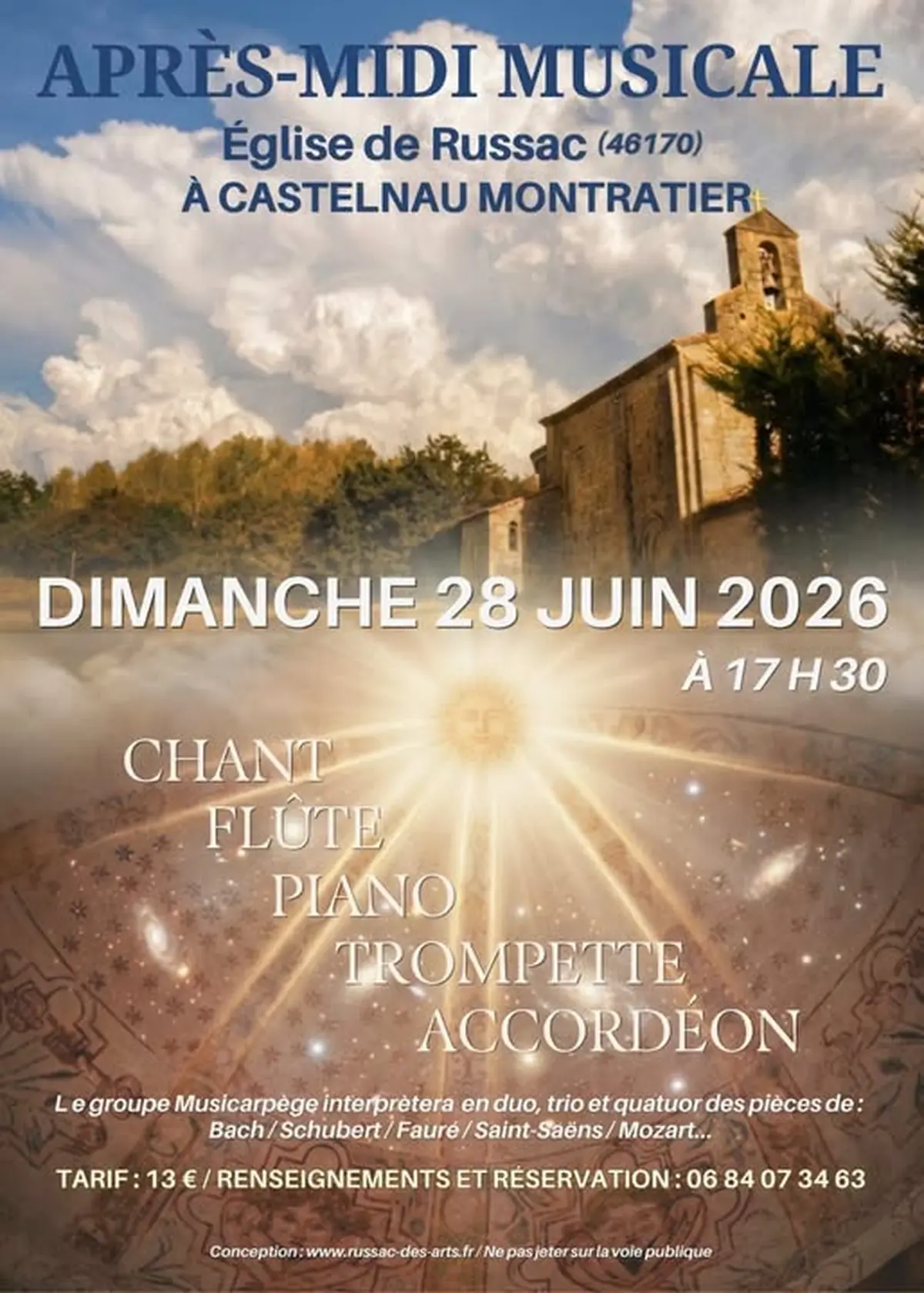 Après-Midi Musicale à l'Eglise de Russac
