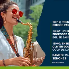 Après-midi musicale à Senones en compagnie des élèves et professeurs du conservatoire
