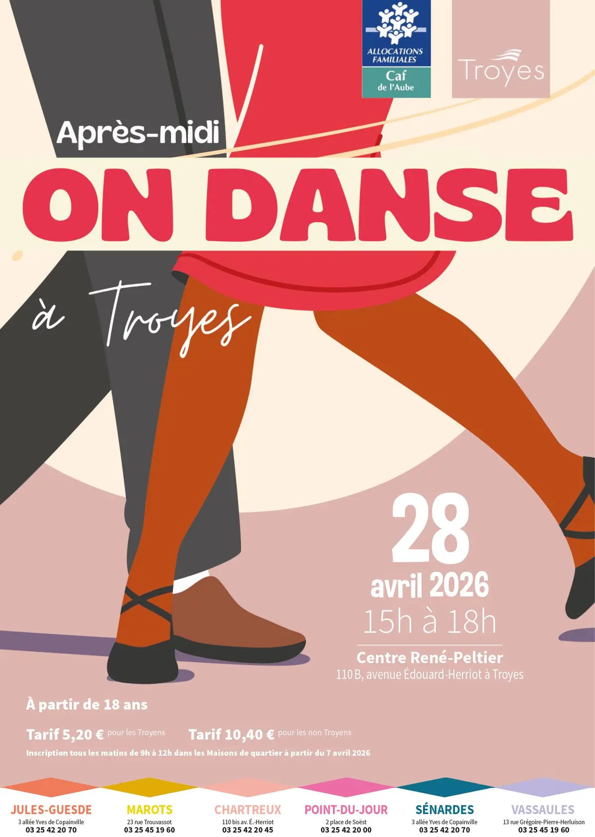 Après-midi : On danse à Troyes
