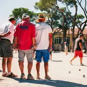 Après-midi pétanque avec la Croisée des Villages