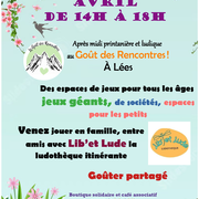 Après-midi printanière et ludique