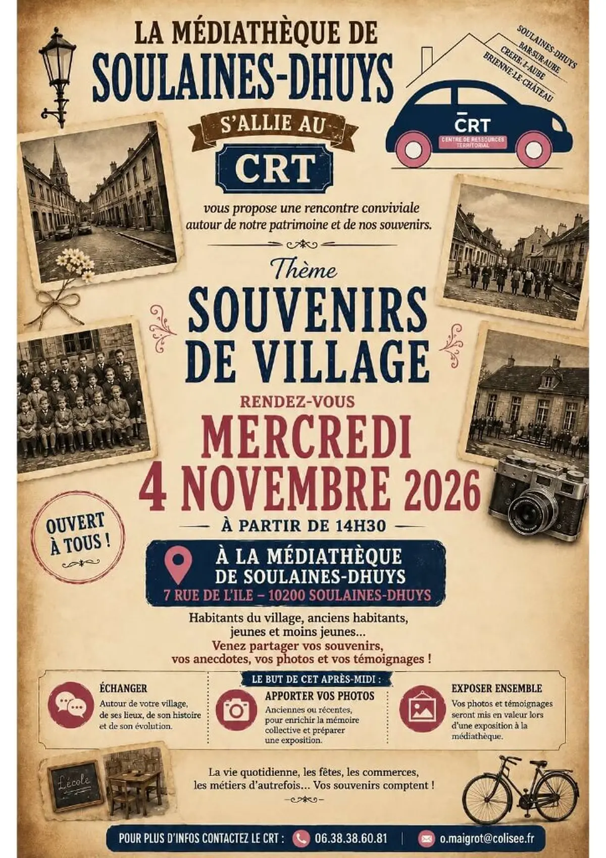 Après-midi Souvenirs de village