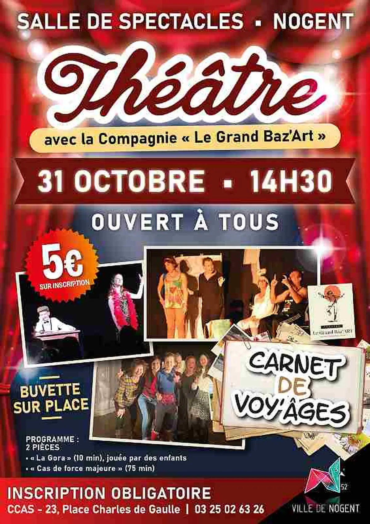 Après-midi théâtre