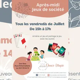 Après-midis jeux de société