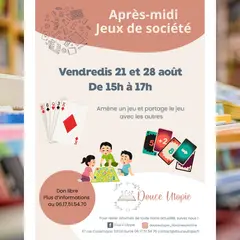 Après-midis jeux de société