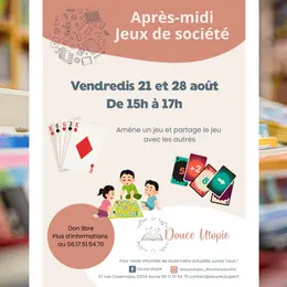 Après-midis jeux de société