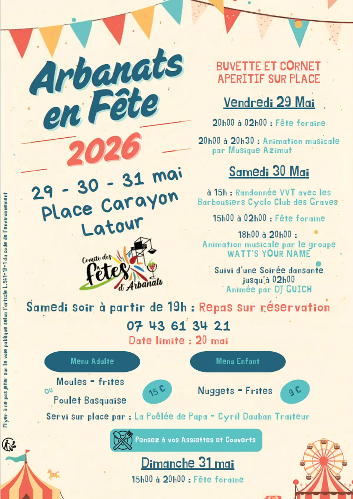 Arbanats en fête
