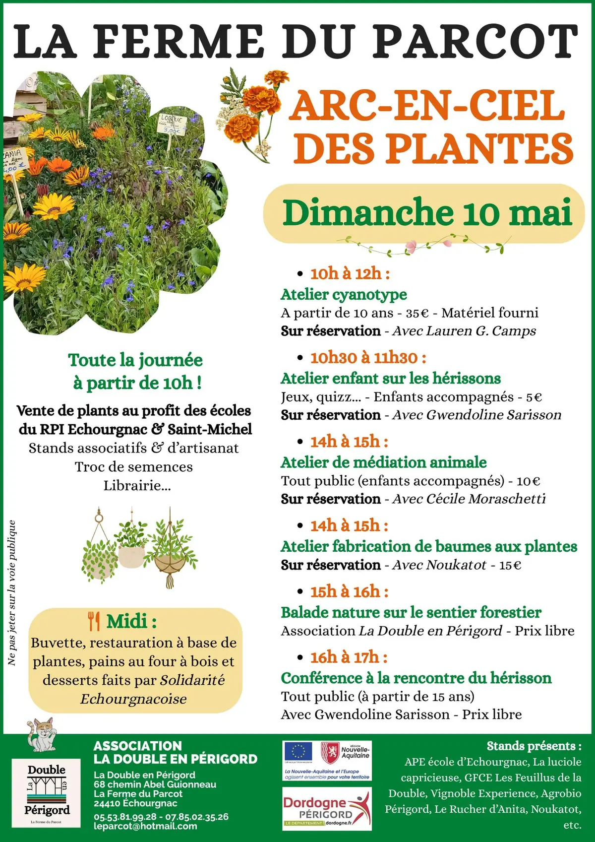 Arc en ciel des plantes