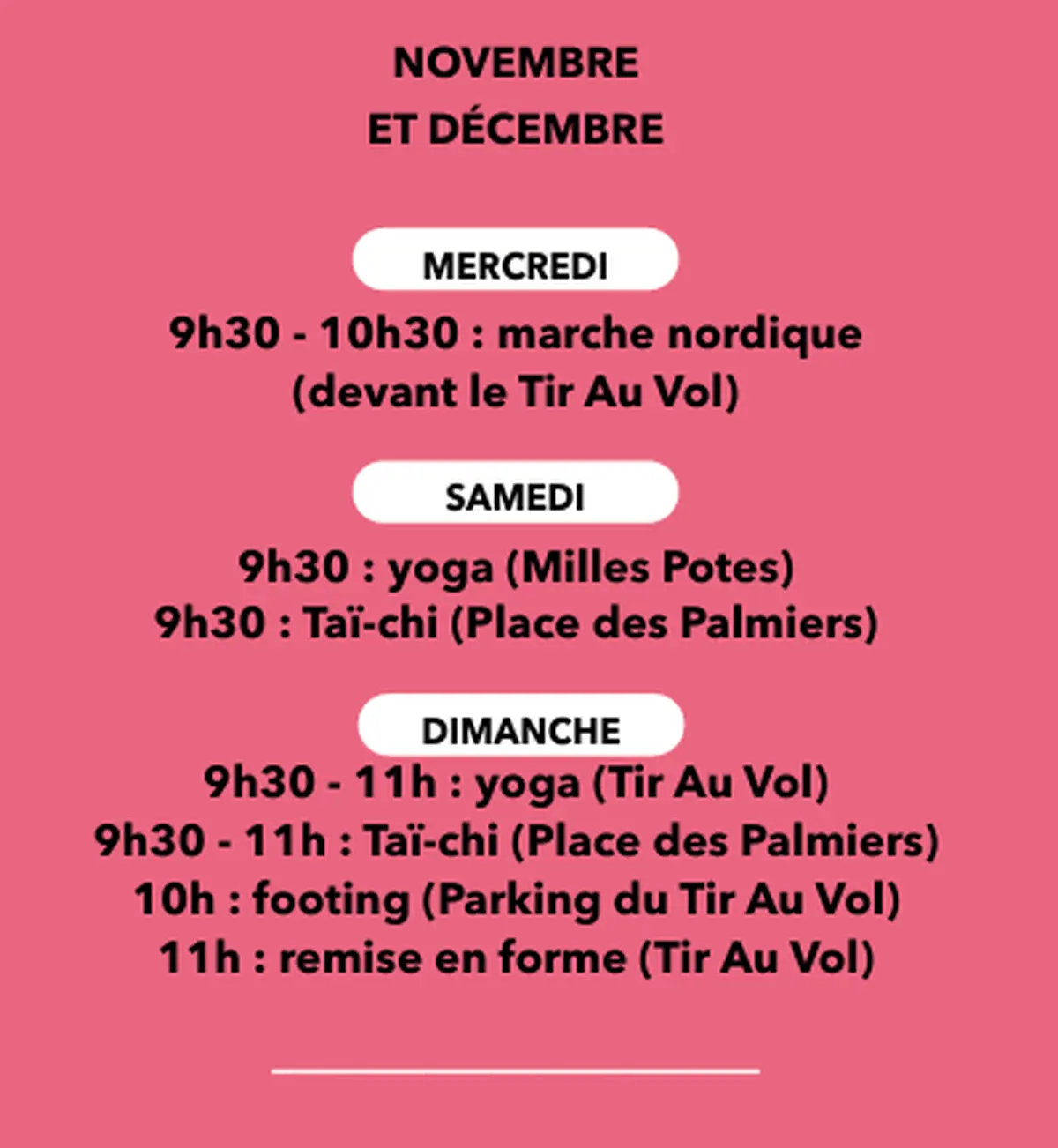 Arcachon en Forme - Novembre Décembre 2026