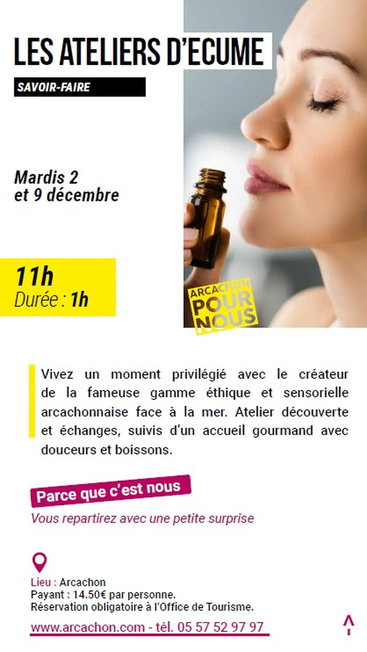 Arcachon pour nous : Les ateliers d'Ecume