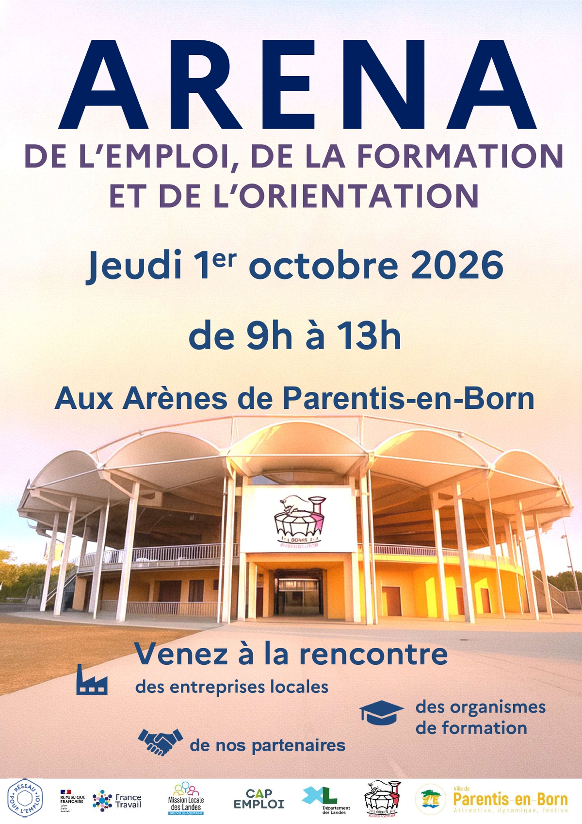 Arena de l'emploi de la formation et de l'orientation
