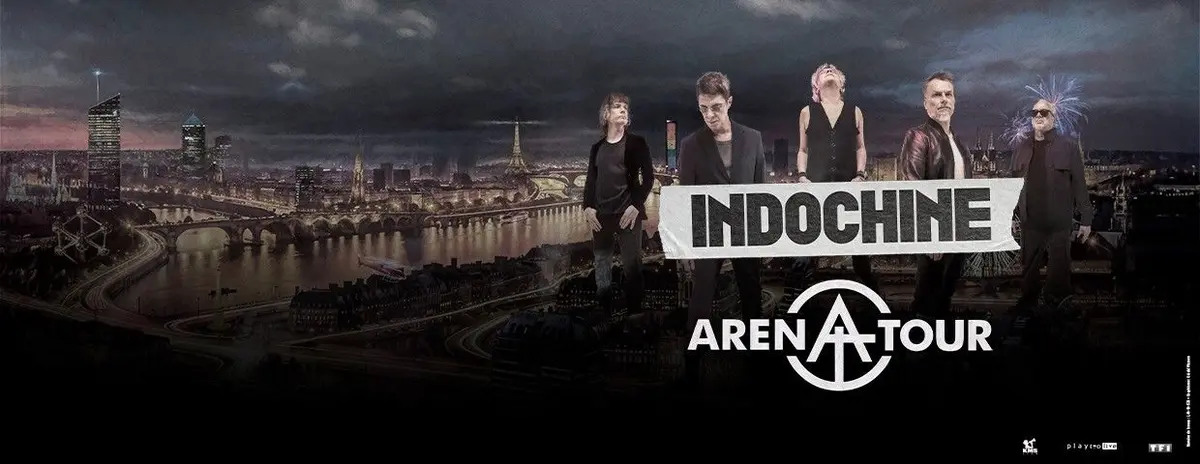 Arena Tour - Indochine en concert en 2025 et 2026