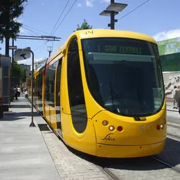Arrêt Cernay  - Tramtrain de Mulhouse