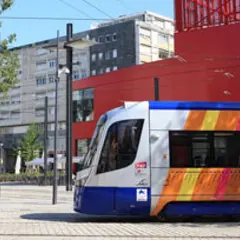 Arrêt Vieux-Thann ZI  - Tramtrain de Mulhouse