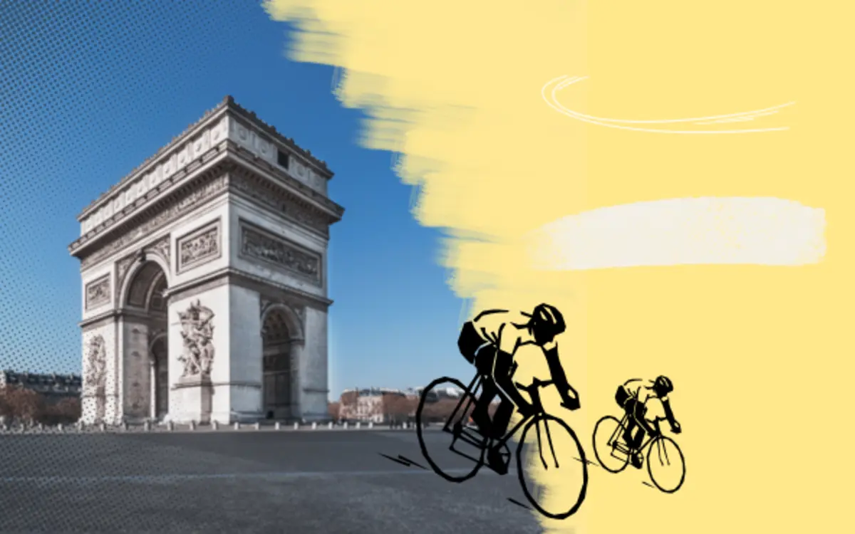 Arrivée du Tour de France 2026 à l'Arc de triomphe