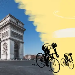 Arrivée du Tour de France à l'Arc de triomphe