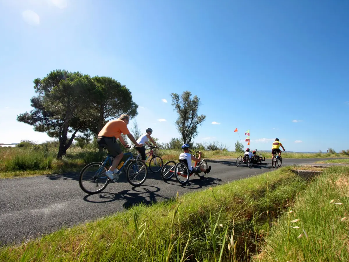 Arrivée Du Tour De L'Aude Handisport
