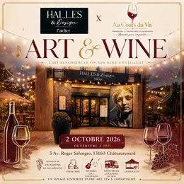 Art & Wine aux Halles & Design