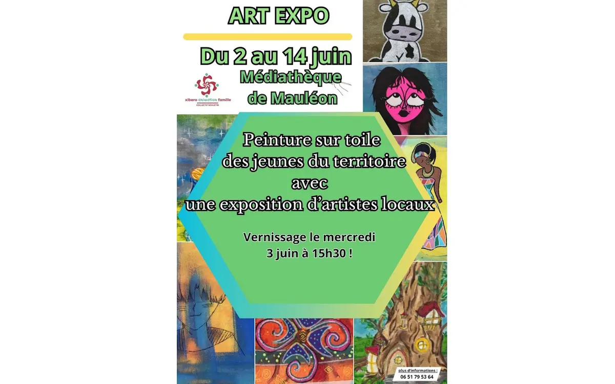 Art expo : peinture sur toile - Vernissage