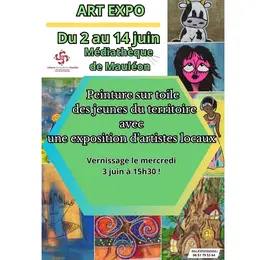 Art expo : peinture sur toile - Vernissage