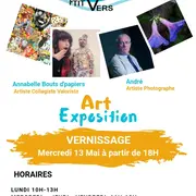 ART l'Exposition des 2 Ans un p'tit vers de Dropt