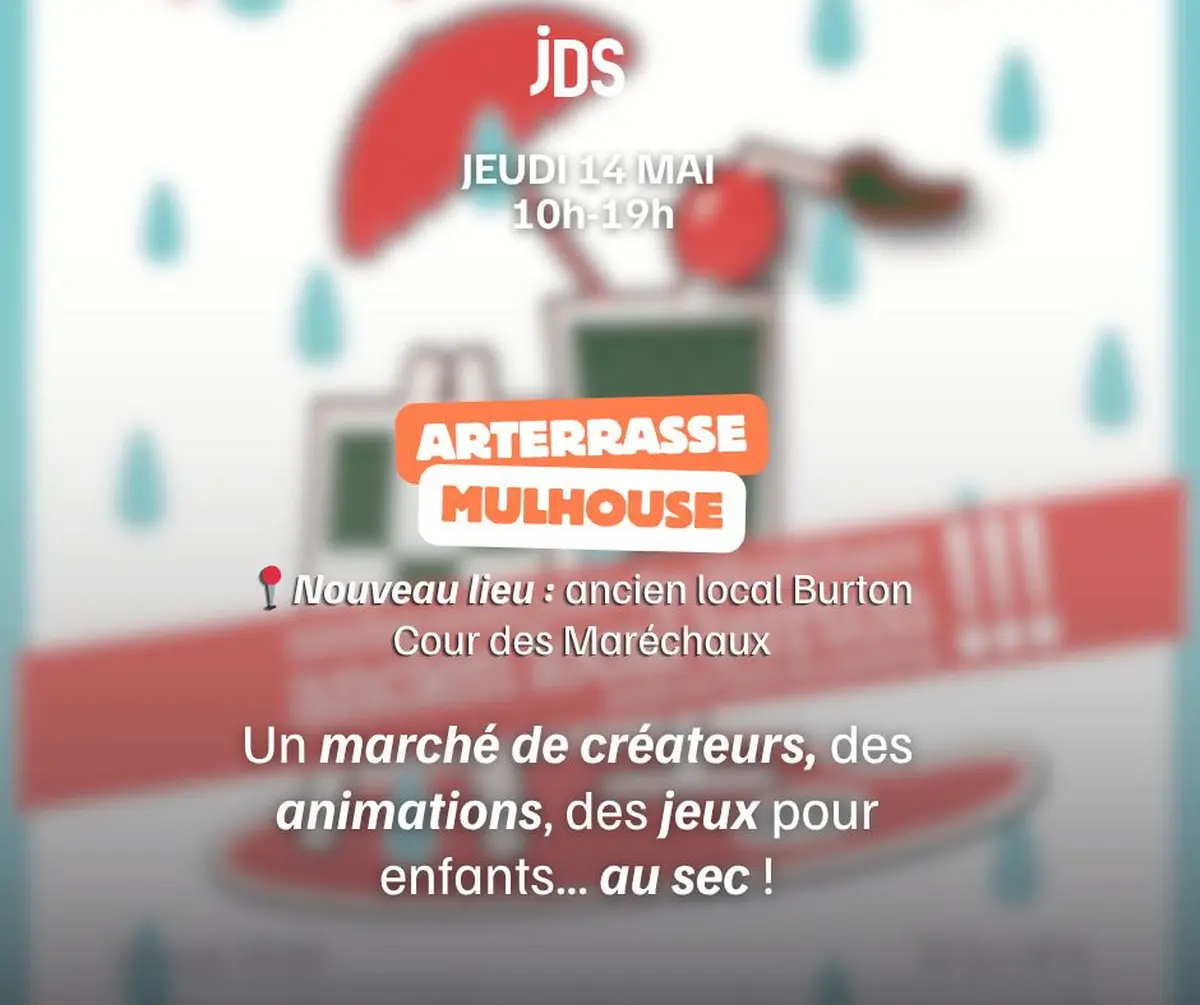 Changement de lieu pour l'événement Arterrasse