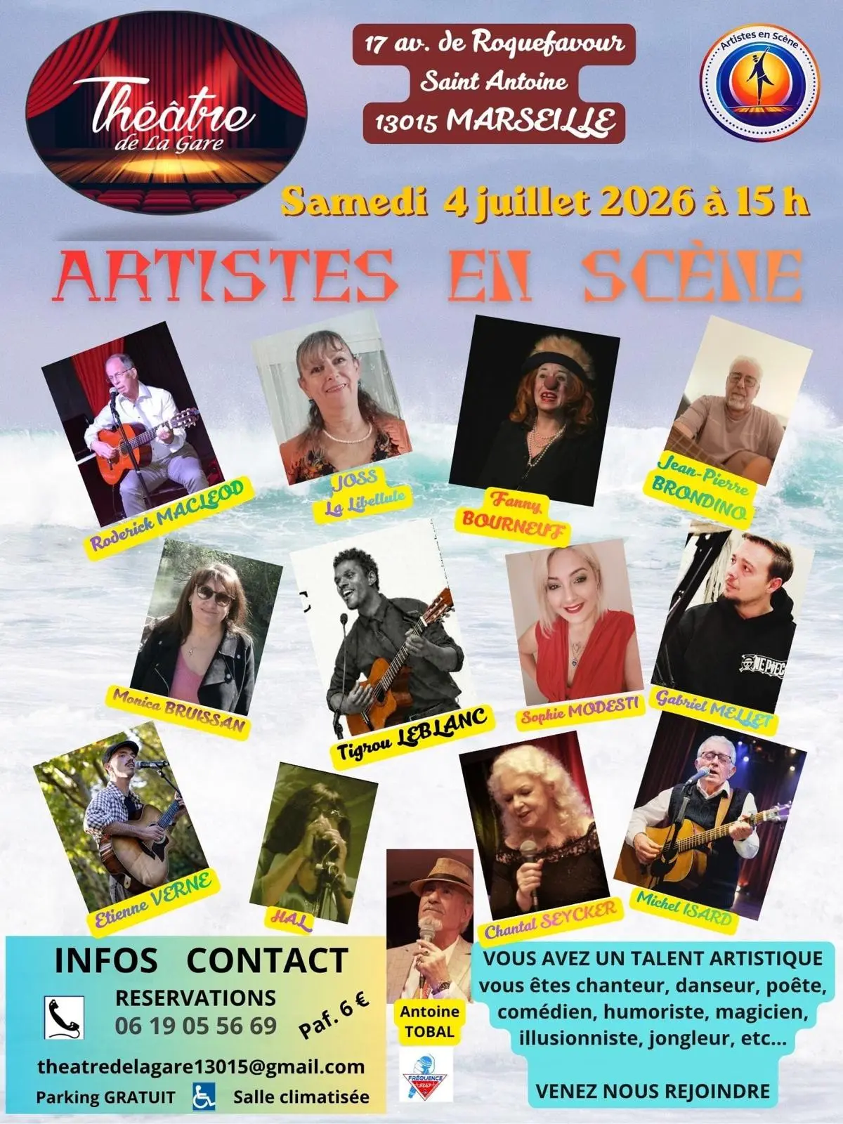 Artistes en scène