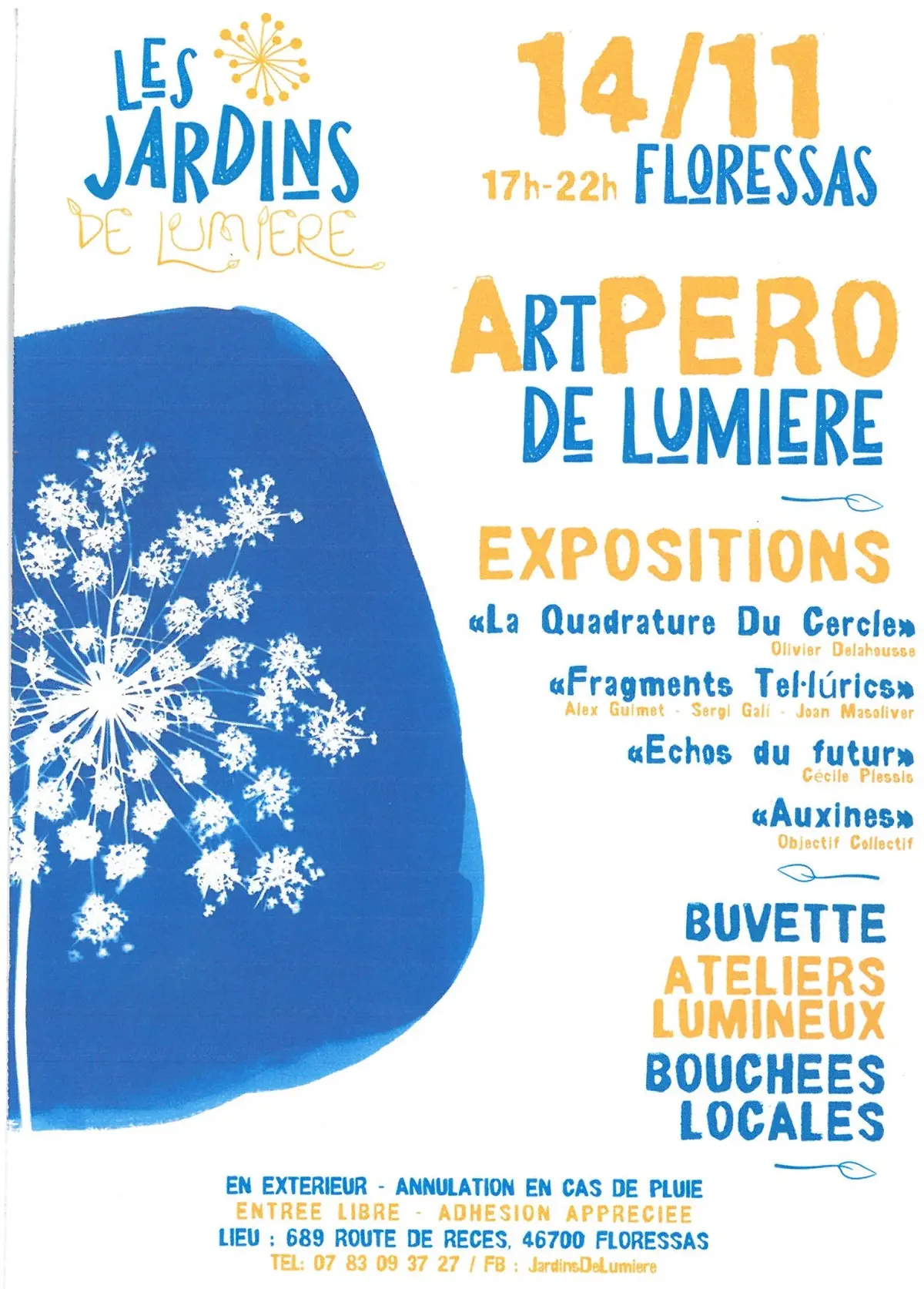 Artpéro de Lumière – Les Jardins de Lumière