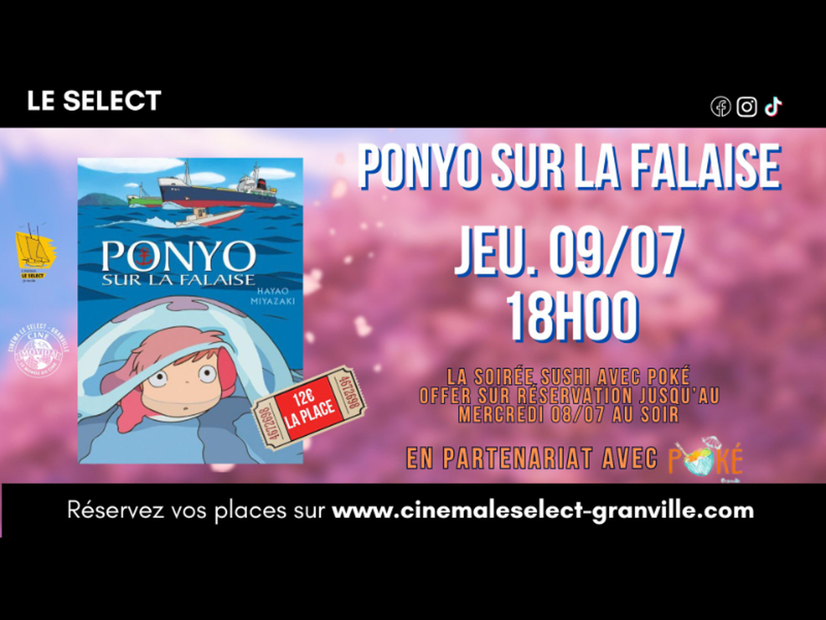 asia films: ponyo sur la falaise