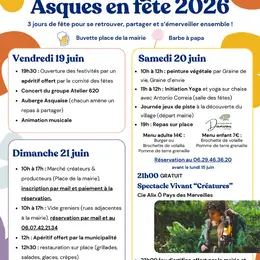Asques en fêtes