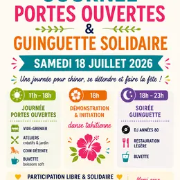 Association Sans Façon - Portes ouvertes et guinguette solidaire