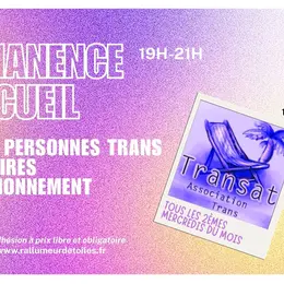 association Transat : Permanence d’accueil pour les personnes trans