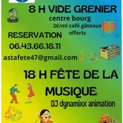 Asta'fête : Vide grenier et fête de la musique
