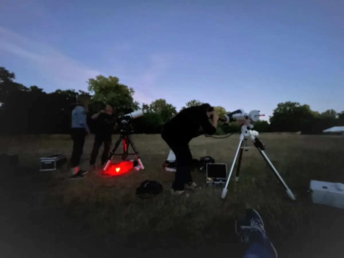 Initiation à l'astronomie et observation du ciel nocturne au Bois de Vincennes (Paris)
