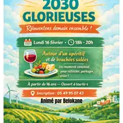 Atelier 2030 glorieuses avec Belokane autour d'un apéro dinatoire